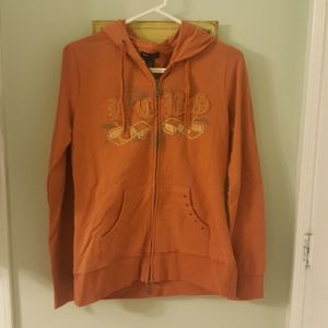 BCBGMaxazria Hooded Sweatshirt Lg